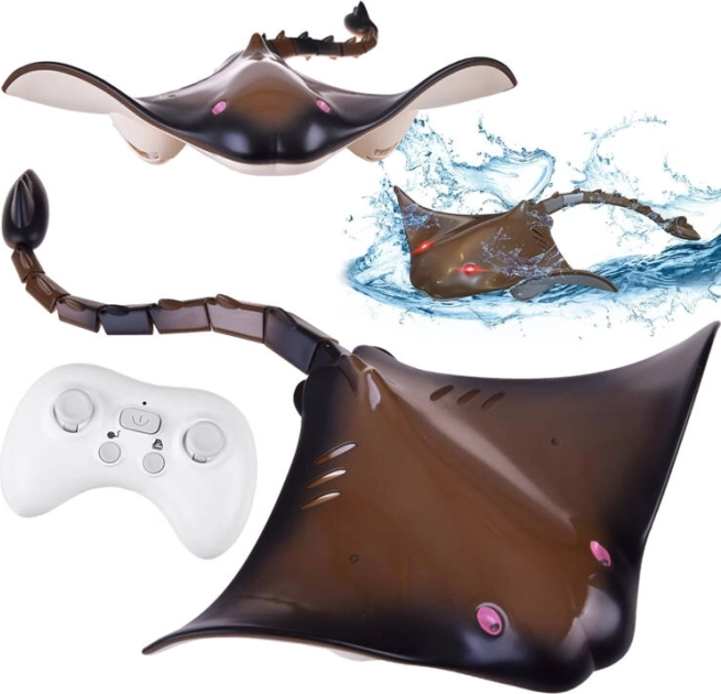 Remote-controlled floating stingray RC 2.4 GHz - 1 piece