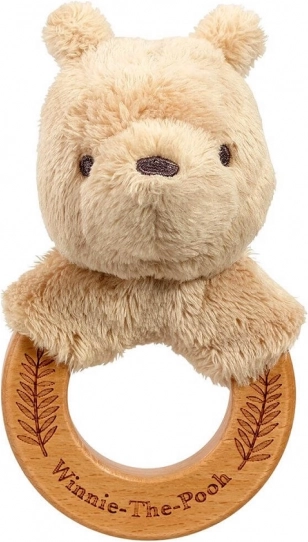 Rainbow Designs’i puidust ja plüüsist kõristi KARU POOH