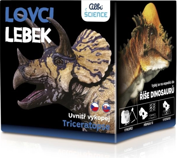 Koljukütid – Triceratops firmalt Albi Science