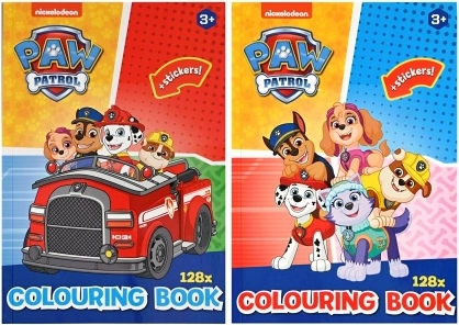 Paw Patrol Coloring Book A4 with Stickers