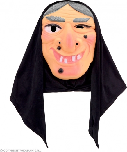 Nõia mask rätikuga
