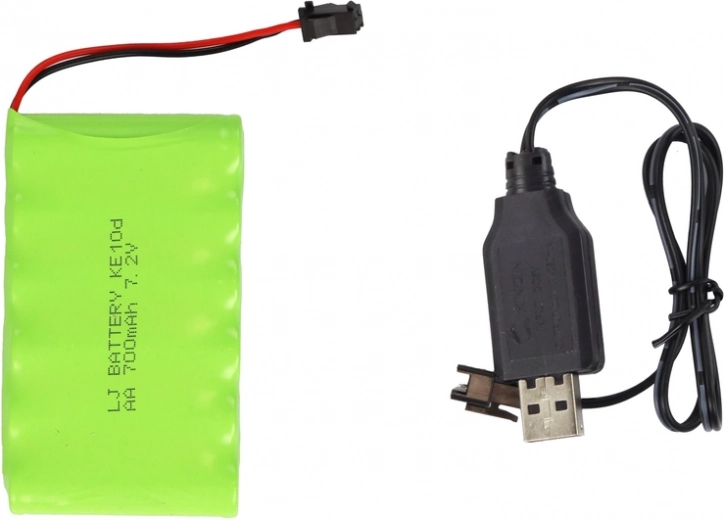 Pikk tööaeg akude ja USB-laadimisega