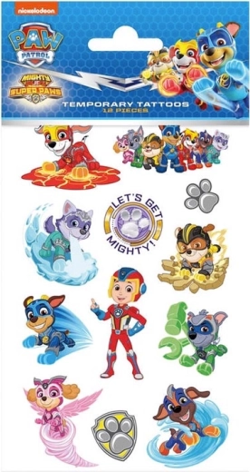 Ajutised tätoveeringud PAW PATROL lastele