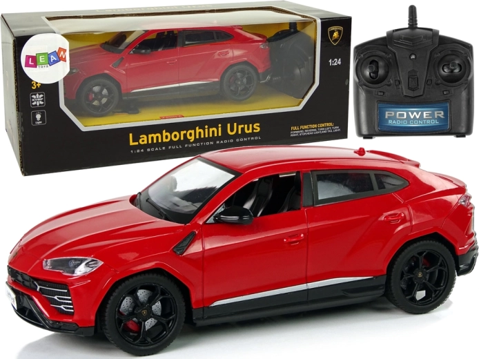 RC car 1:24 LAMBORGHINI Urus red with lights 2.4 GHz