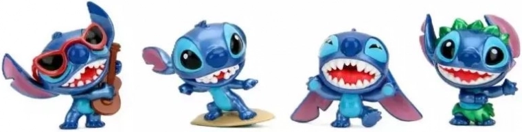 Metallist kollektsioneeritav Stitchi figuur 6,5 cm, Jada Toys