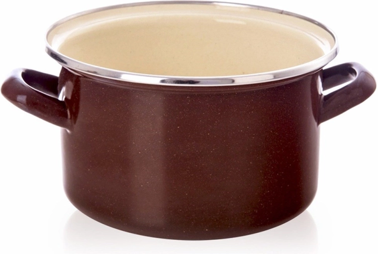 Emailpott BROWN 18 cm, 2 l