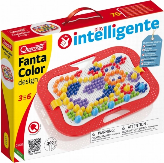 Quercetti Fantacolor Design mosaiik 300 tk
