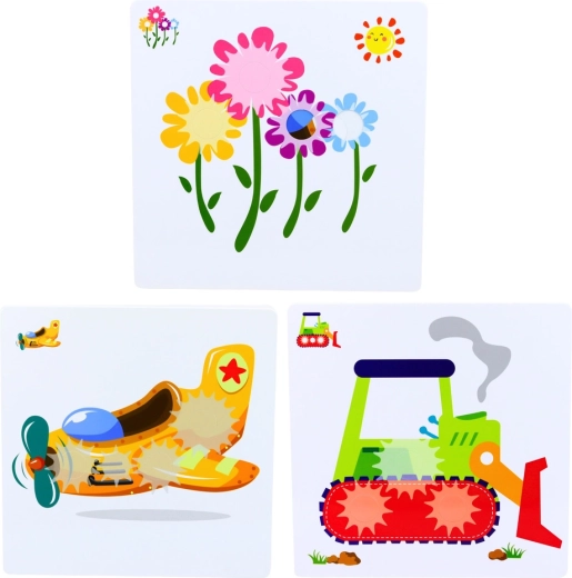 Motivated learning with picture cards