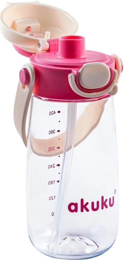 Integrated straw and hygienic flip-top lid