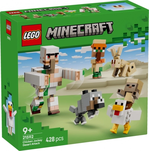 LEGO Minecraft kanaratsaniku rünnak kõrbes