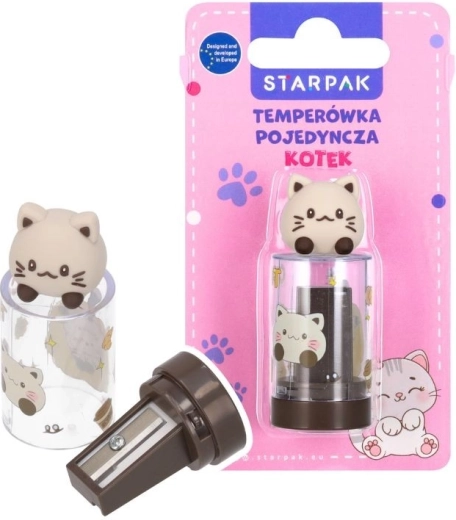 Kassikujuline teritaja kummiga – 1 tk
