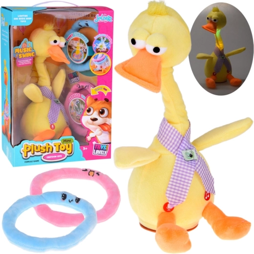 Ringo – interactive throwing game with a moving light-up duck