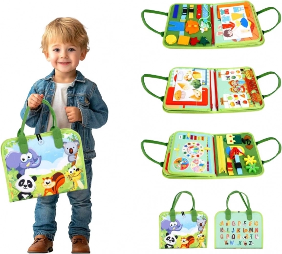 Sensoorne tegevusraamat Safari 2Kids Toys