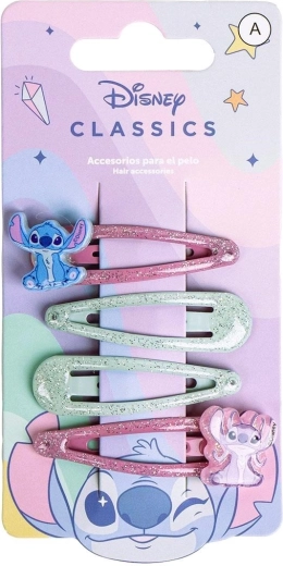 Lilo ja Stitchi juukseklambrite komplekt (4 tk)