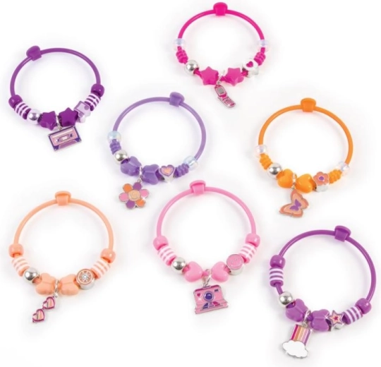 Easy fastening and instant charm swapping