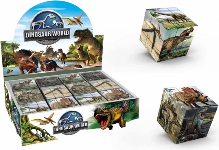 Dinosaur Puzzle Cube 3x3x3