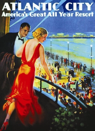 Pusleplakat Atlantic City 1000 tükki