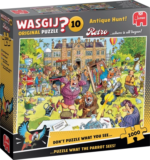 Jumbo Wasgij Retro Original 10: Antiigijaht! pusle 1000 tükki