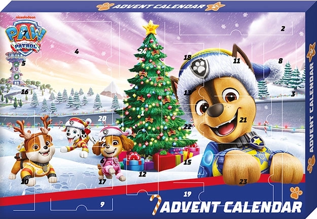 PAW PATROLi advendikalender poistele