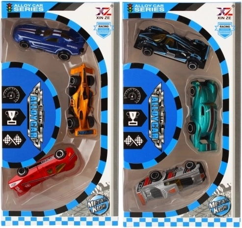 3 racing cars in one set