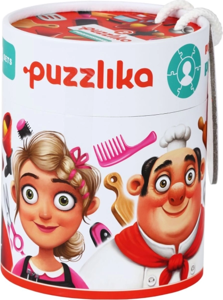 Puzzlika Ametid 2 – harivad ümmargused pusled 21 tükiga