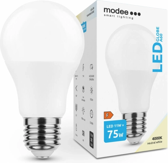 Modee Smart Lighting LED Globe Bulb E27 11 W Neutral White
