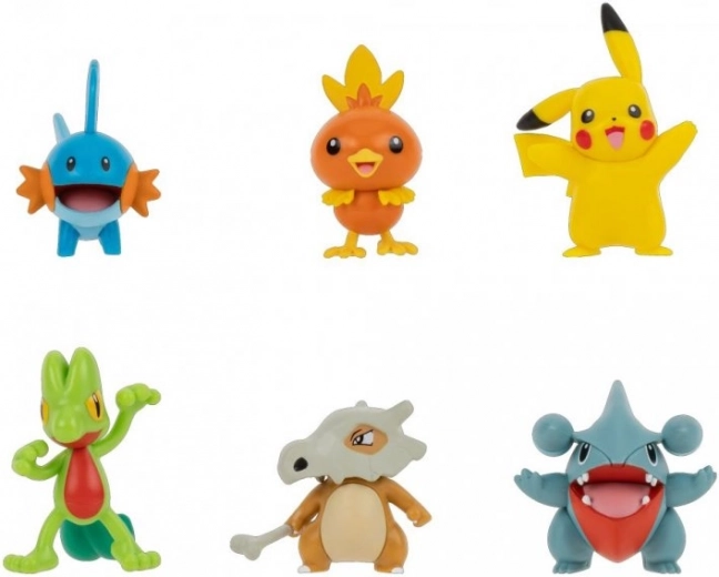 Pokémoni lahingufiguuride komplekt – 6-osaline multipakk