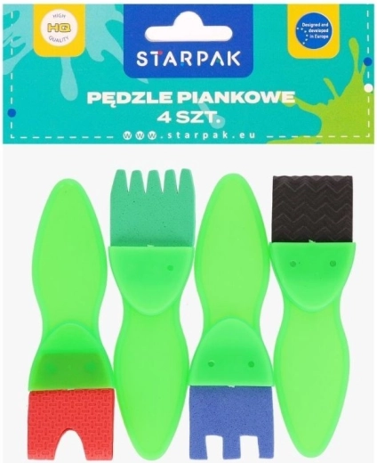 4 tk vahtpintslite komplekt