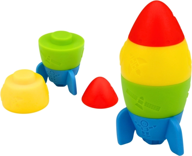 Step-by-step rocket building