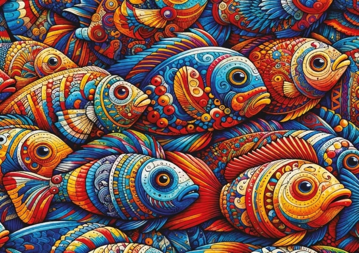 Pusle ART PUZZLE Mosaiikkalad 1000 tükki