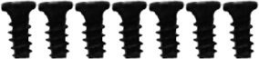 Kruvid mudelile Sparkle, 2,6 × 6 mm, 10 tk