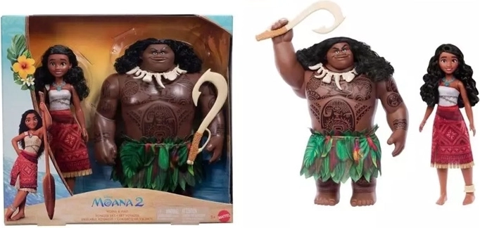 Disney Vaiana ja Maui figuuride komplekt 2 tk