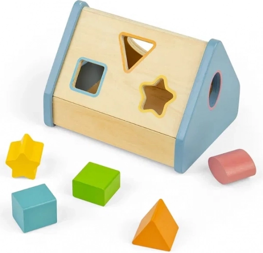 Bigjigs Toys kujundite sisestamise majake