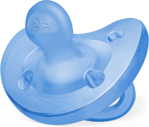 Chicco Physio Soft täissilikoonist lutt poistele 6–16 kuud, 1 tk