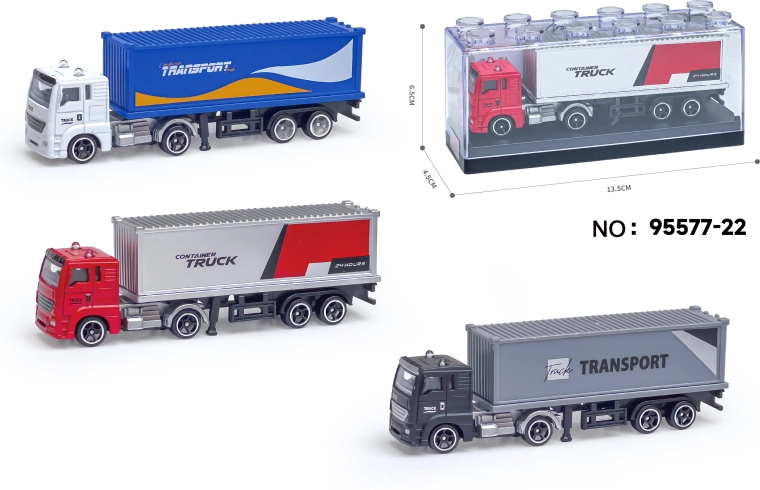 Konteinerveoki metallmudel 1:64