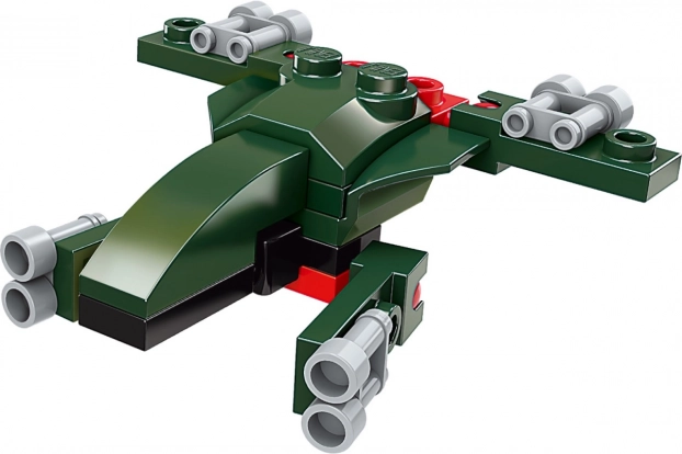 Qman Squros 3-in-1 Combat Aircraft Batwings – Mini Building Set