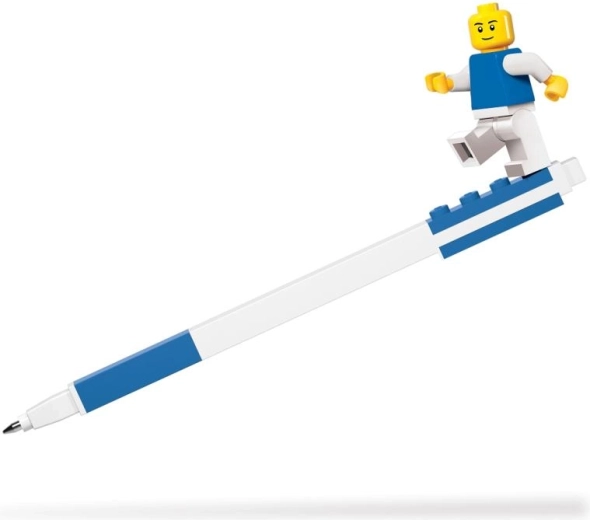 LEGO style with minifigure