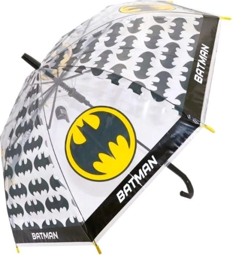 Children's automatic transparent Batman umbrella