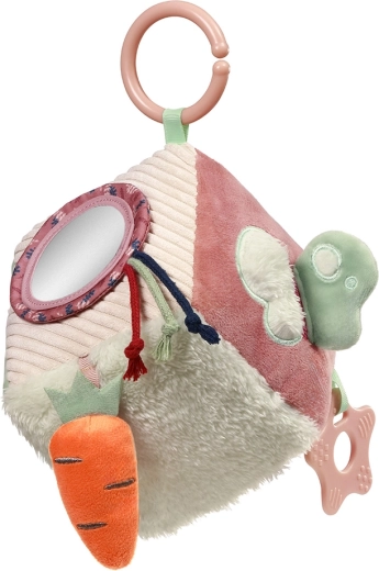 Hanging ring and teether for relief