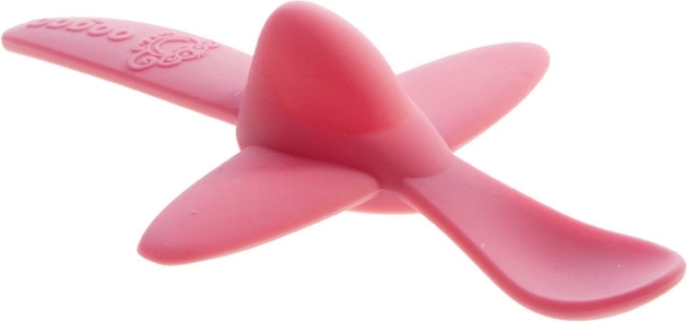 Children's spoon Airplane Oogaa pink
