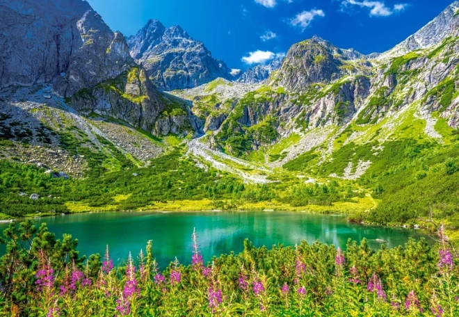 1000-Piece Puzzle Zelené Pleso, Tatras, Slovakia