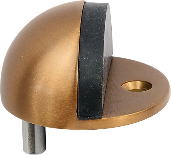 Stainless steel door stop with copper finish 43 × 24 mm