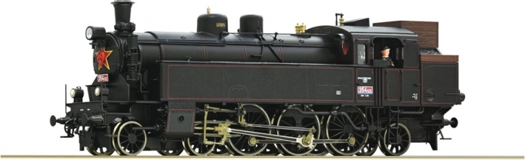 Roco steam locomotive CSD class 354.1, digital H0