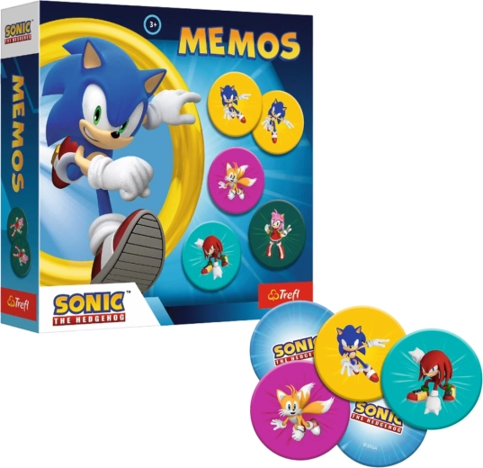 Pexeso SONIC THE HEDGEHOG Treflilt