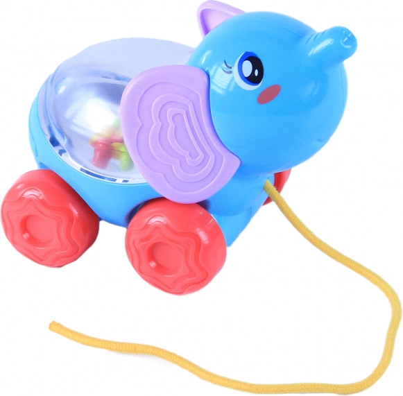 Pull-Along Elephant with Beads