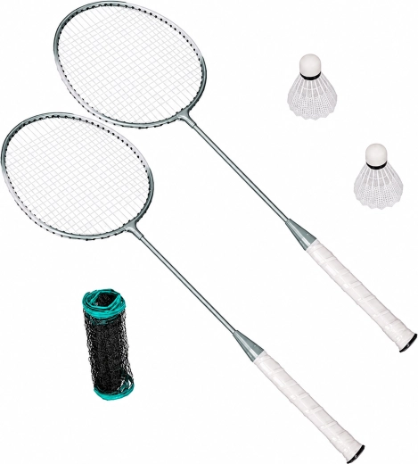 Kokkupandav 4-in-1 sulgpallikomplekt kohvris – 1 tk