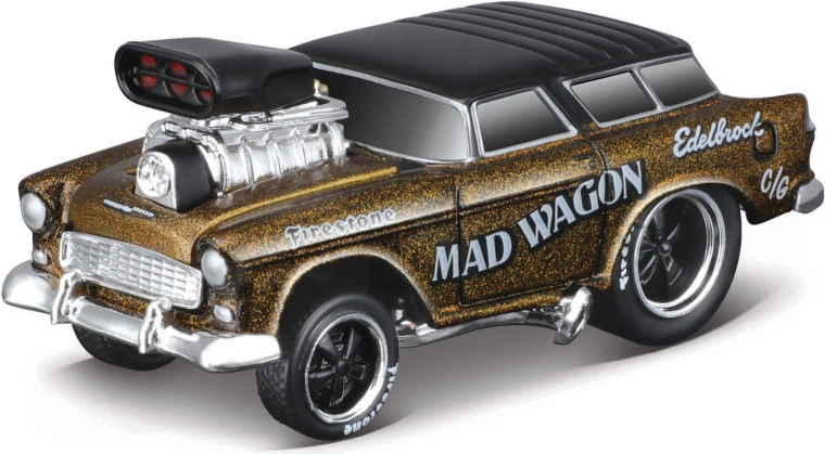 Maisto Muscle Machines Chevrolet Nomad Gasser 1955 1:64