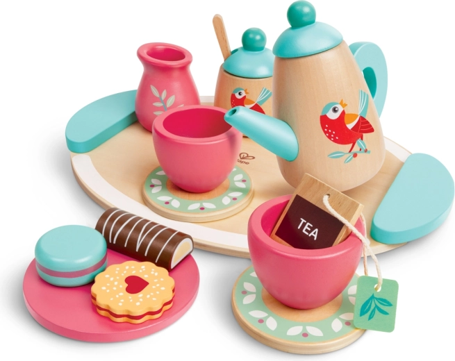 Wooden Tea Set