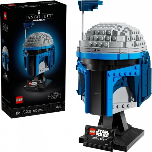 Lego Star Wars Jango Fett Helmet – collectible display model
