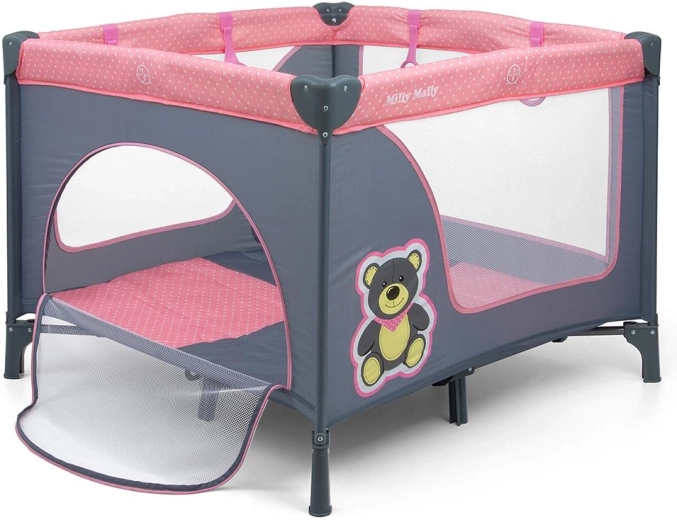 Kokkupandav laste mänguaedik MILLY MALLY Fun Pink Bear